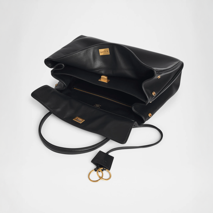 Balenciaga Rodeo Medium Leather Top-Handle Bag - Image 2