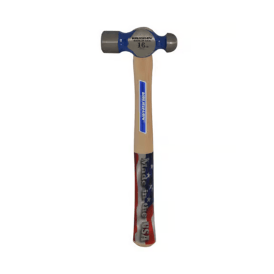 Vaughan 16 oz Ball Pein Hammer High Carbon Steel Head 13.75 in.